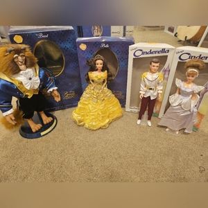 Vintage Disney Princess Bardie Doll Lot
